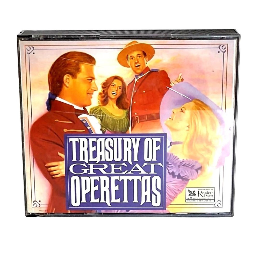 Vintage Reader's Digest Treasury Of Great Operettas CD Used